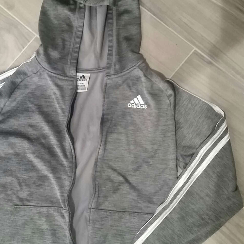 Adidas zip up hoodie
